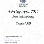 Företagarpris 2015